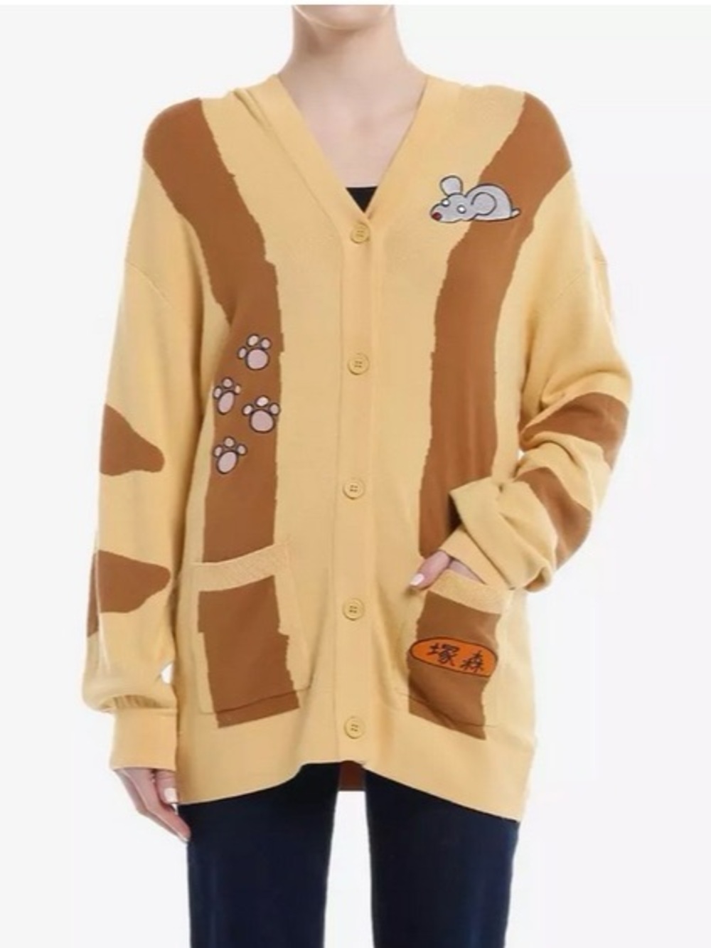 Her Universe Studio Ghibli My Neighbor Totoro CatBus Hooded Cardigan Medium